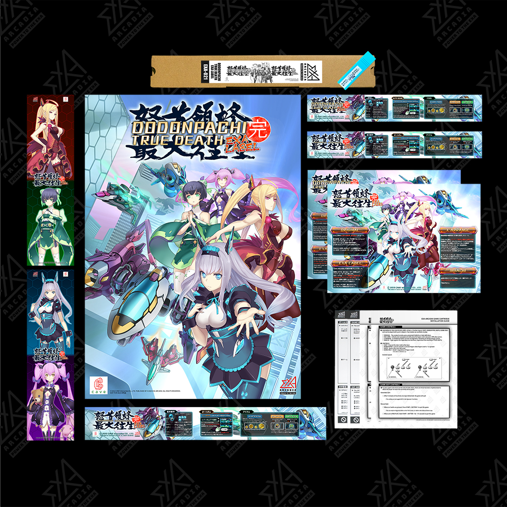 DODONPACHI TRUE DEATH EXA LABEL <br>Software Kit product content image 1