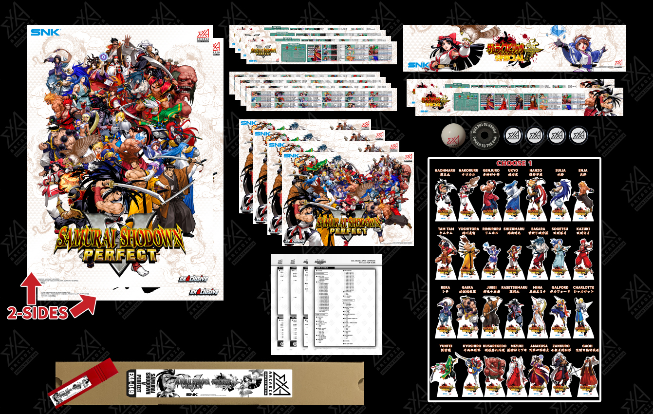 SAMURAI SHODOWN V PERFECT <br>LIMITED EDITION <br>Software Kit product content image 1