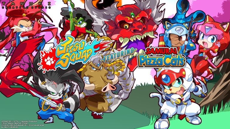 JITSU SQUAD featuring <br>SAMURAI PIZZA CATS
