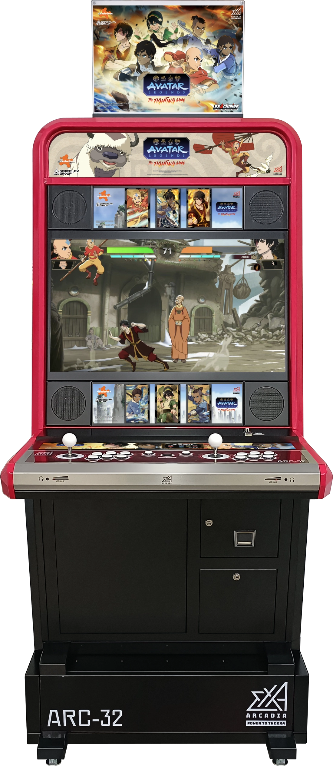 AVATAR LEGENDS THE FIGHTING GAME Cabinet