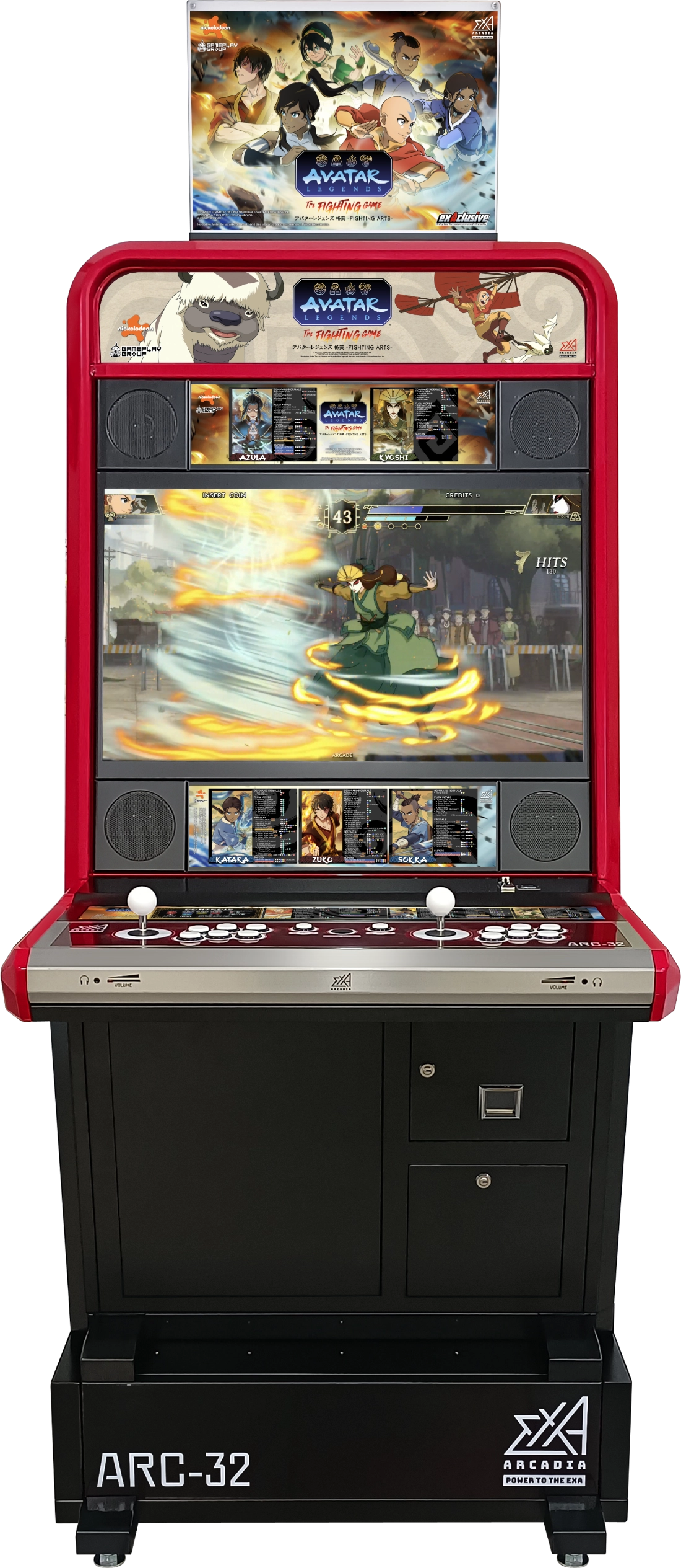 AVATAR LEGENDS THE FIGHTING GAME Cabinet