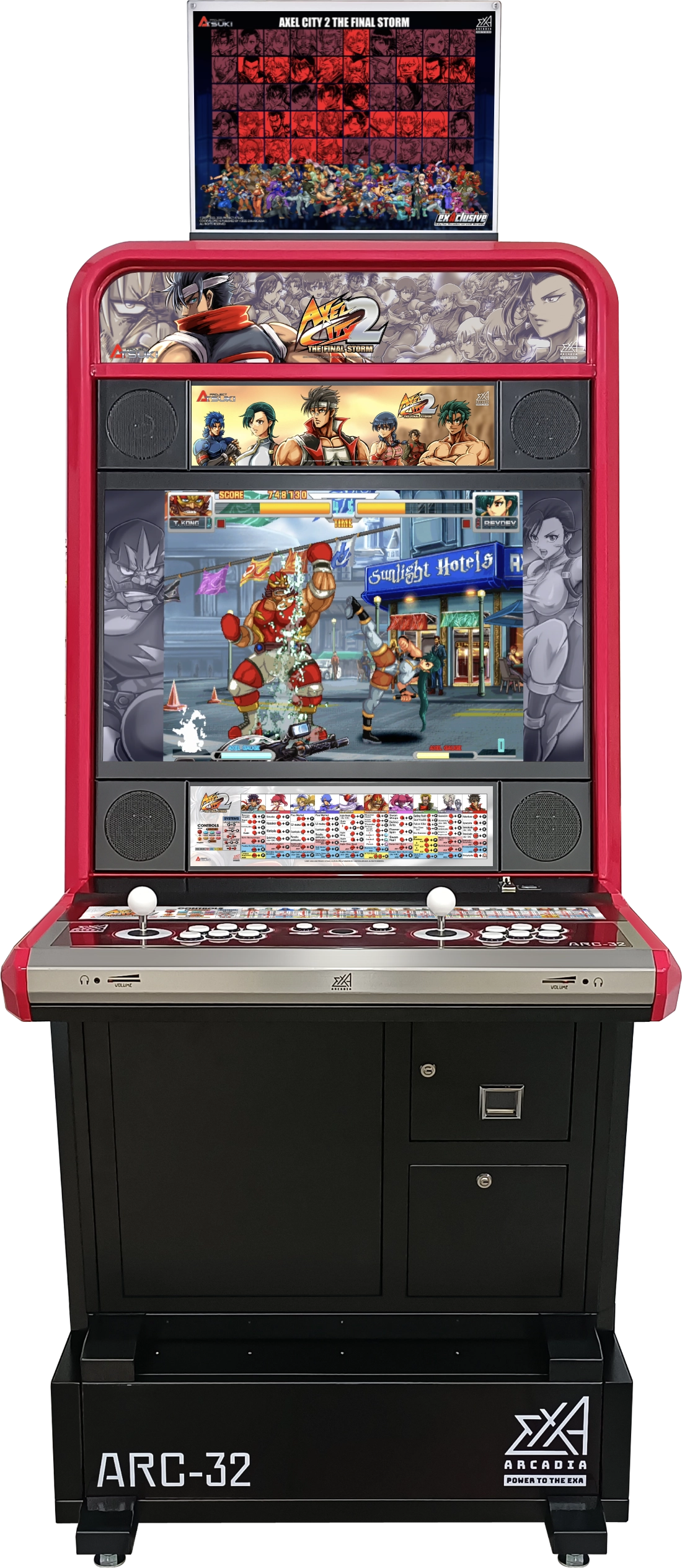 AXEL CITY 2 THE FINAL STORM Cabinet