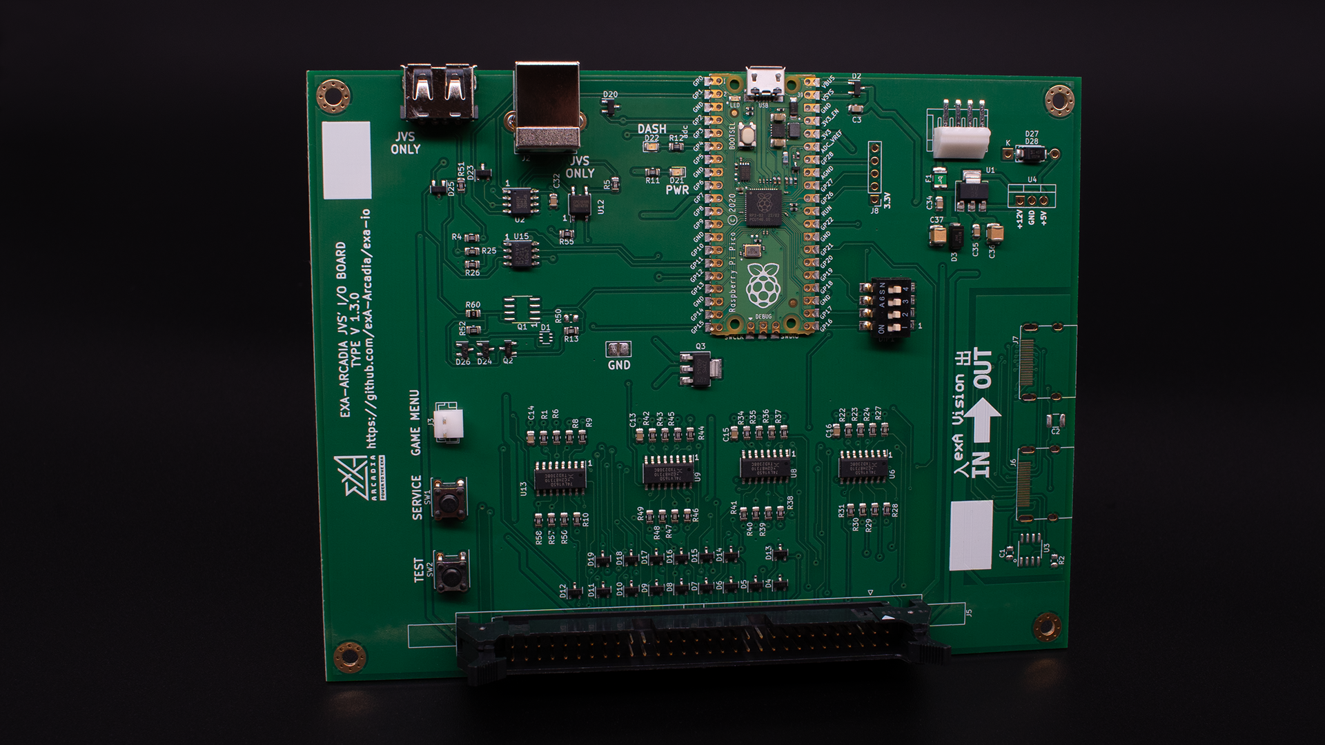 exA-Arcadia JVS’ I/O Board Type-V