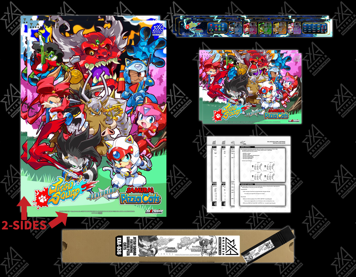 JITSU SQUAD featuring SAMURAI PIZZA CATS <br>Software Kit product content image 1