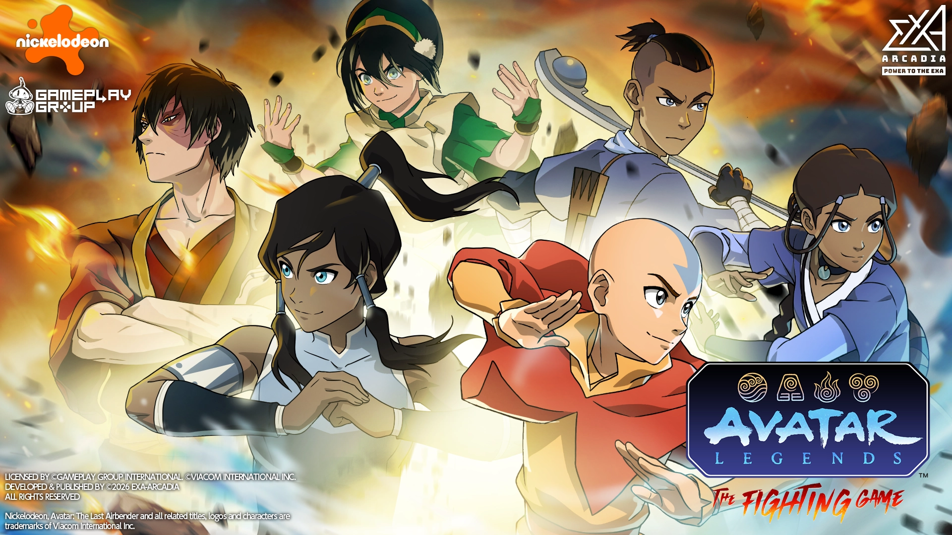 AVATAR LEGENDS THE FIGHTING GAME